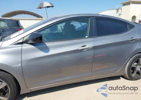 2012 Hyundai Elantra Gls (Ulsan Plant) из США, поврежденный, VIN KMHDH4AE2CU246925